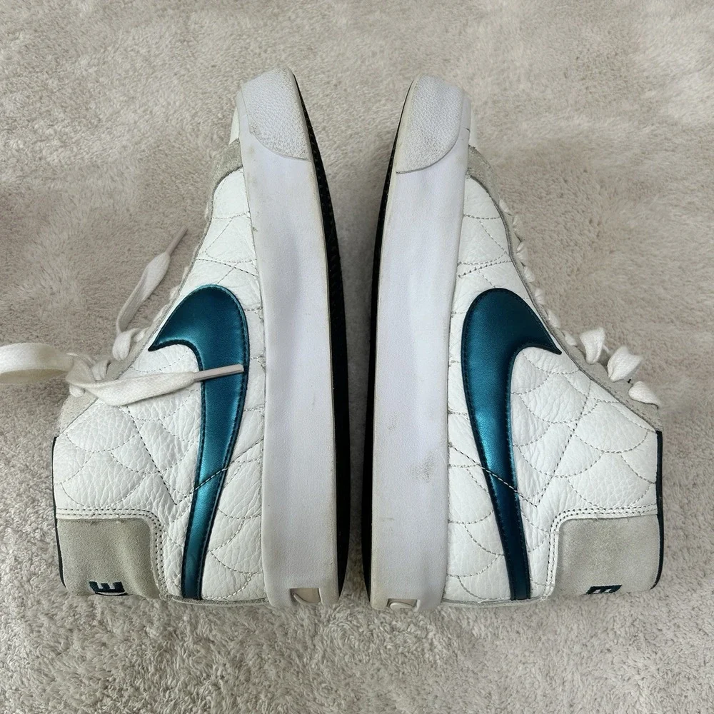 Nike SB Blazer Mid Eric Koston White/Nightshade Size 4 & GS Pink Guava Size 4Y